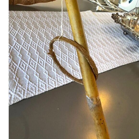 Stunning 1940's vintage Bamboo Japanese paper Umbrella NO breaks must see - Picture 5 of 8